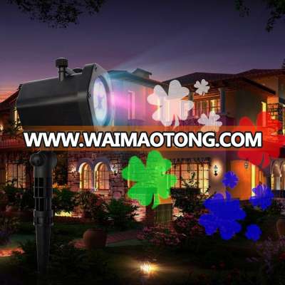 Outdoor led christmas light,12 Patterns Rotating RGBW outdoor led christmas light China factory