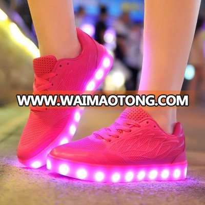 New Led Shoes Casual women Luminous Comfortable USB charging light 7 Colors glowing shoes